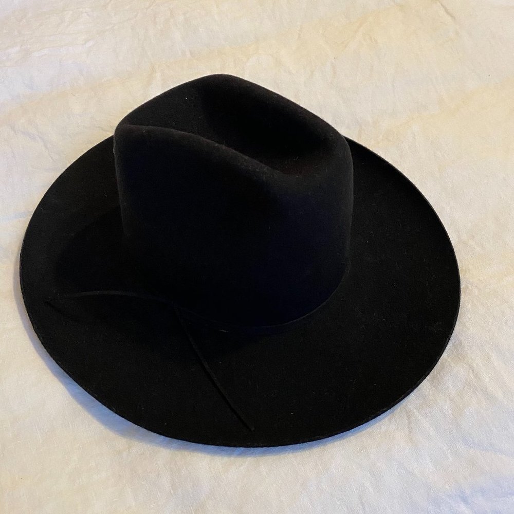 Black Lack of Color Hat